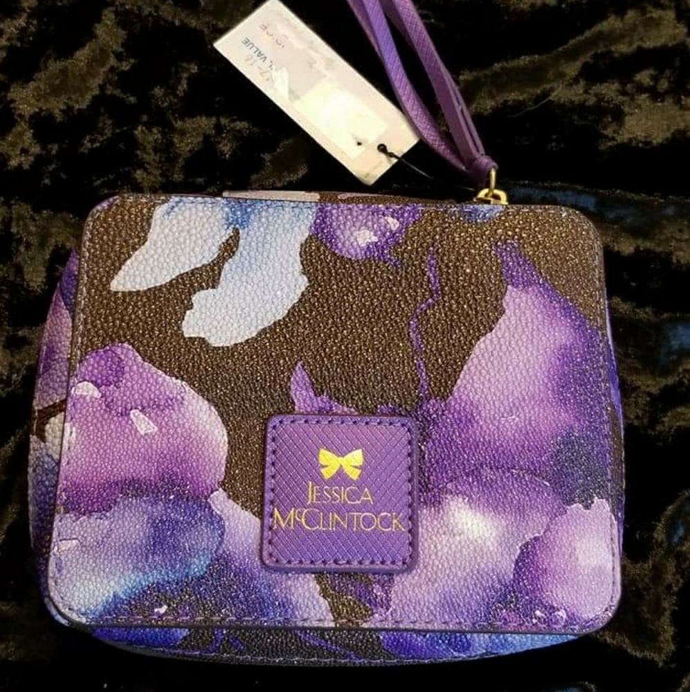 NWT Jessica McClintock Travel Jewelry Case
